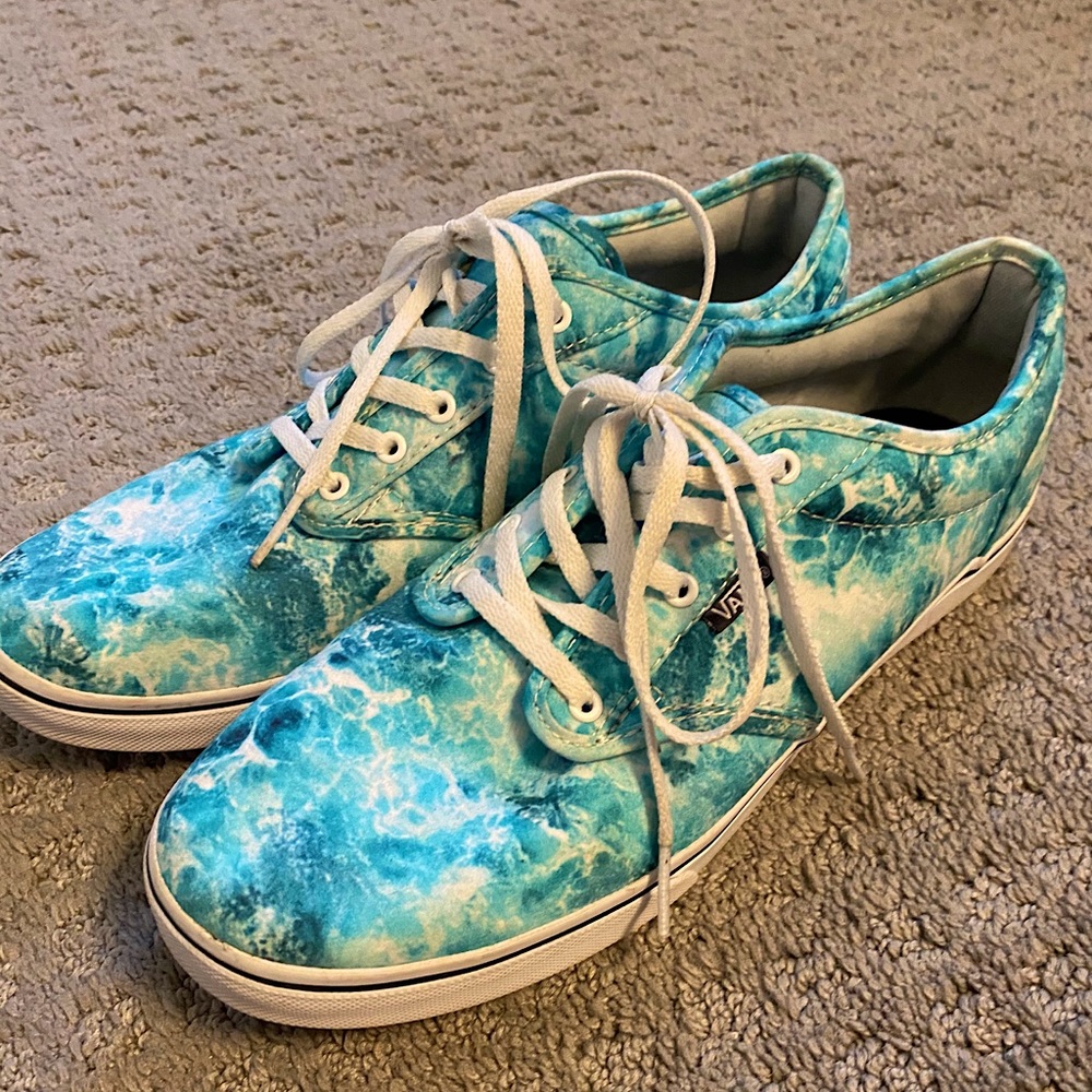 Ocean Blue Vans Women’s Size 9.5
